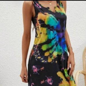 Ladies size XL (12) Tie dye dress